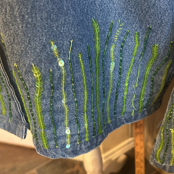 Tantrums embellished denim horse jacket - Picture 5 of 13